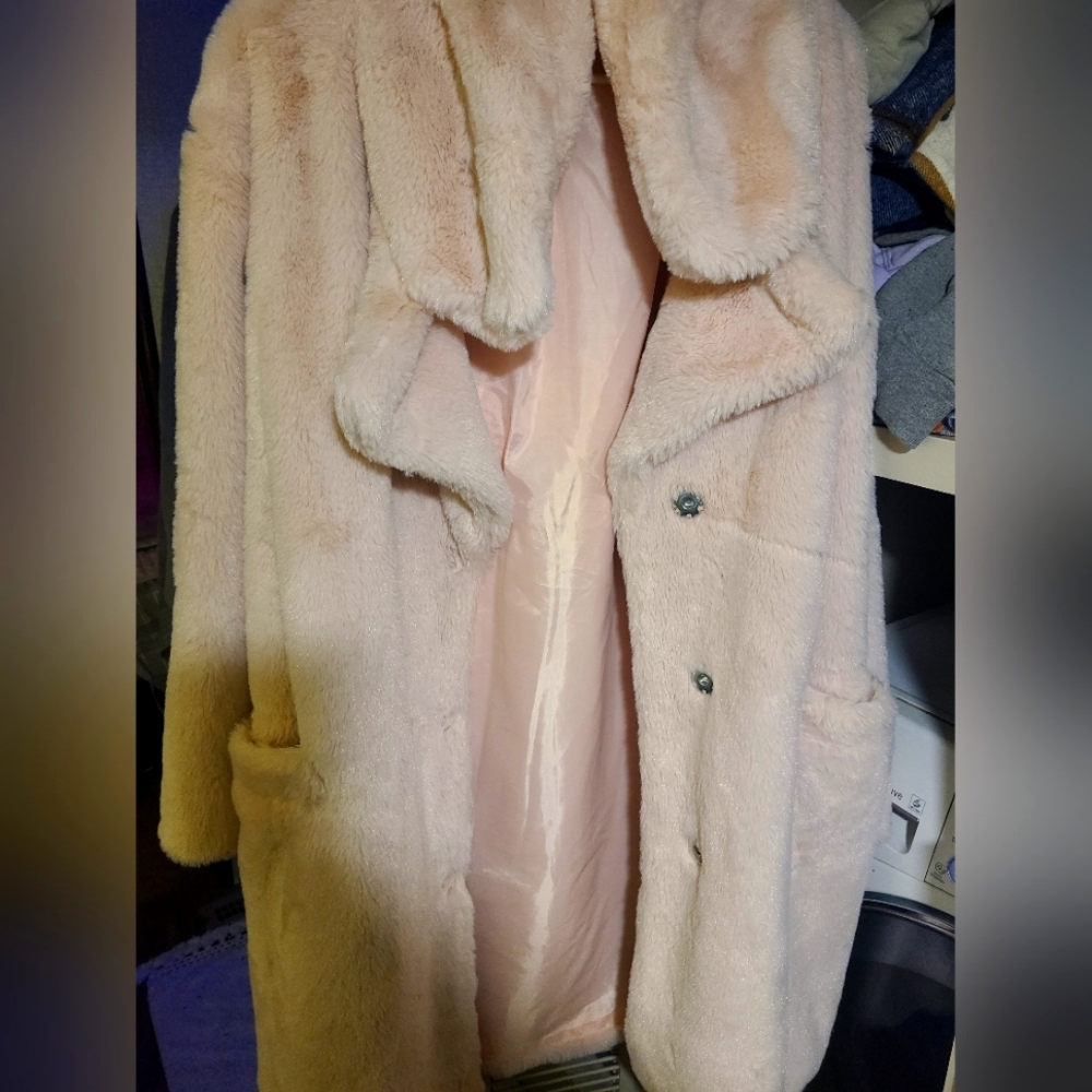 baby pink trench